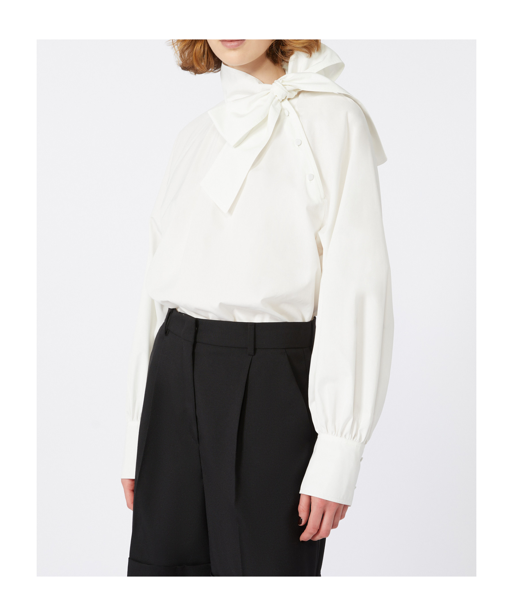 Weekend Max Mara Long-sleeved Tops In White