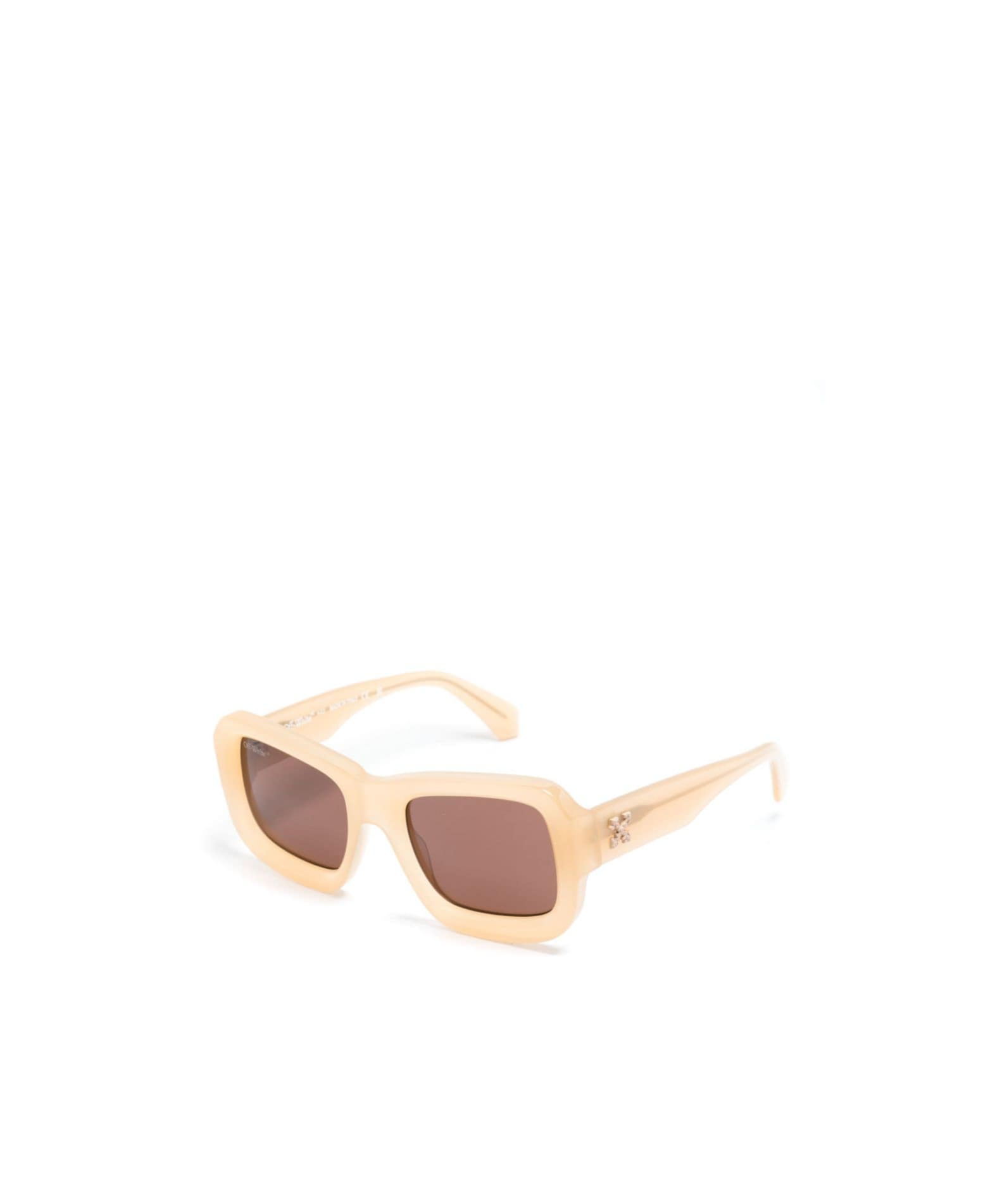 Off-white Verona Square-frame Sunglasses In Nude