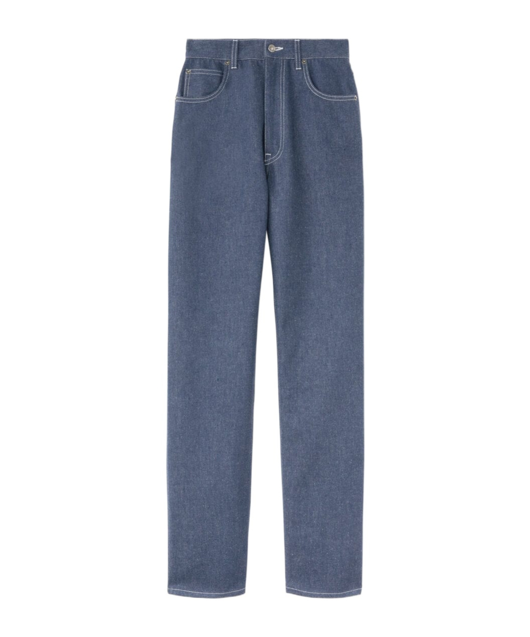 Loro Piana Belt-loop Jeans In Blue