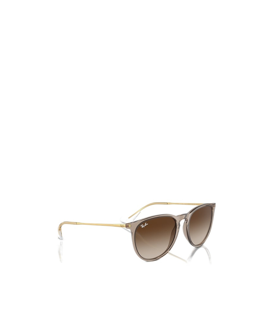 Ray Ban Ray-ban Erika 54mm Gradient Round Sunglasses In Brown