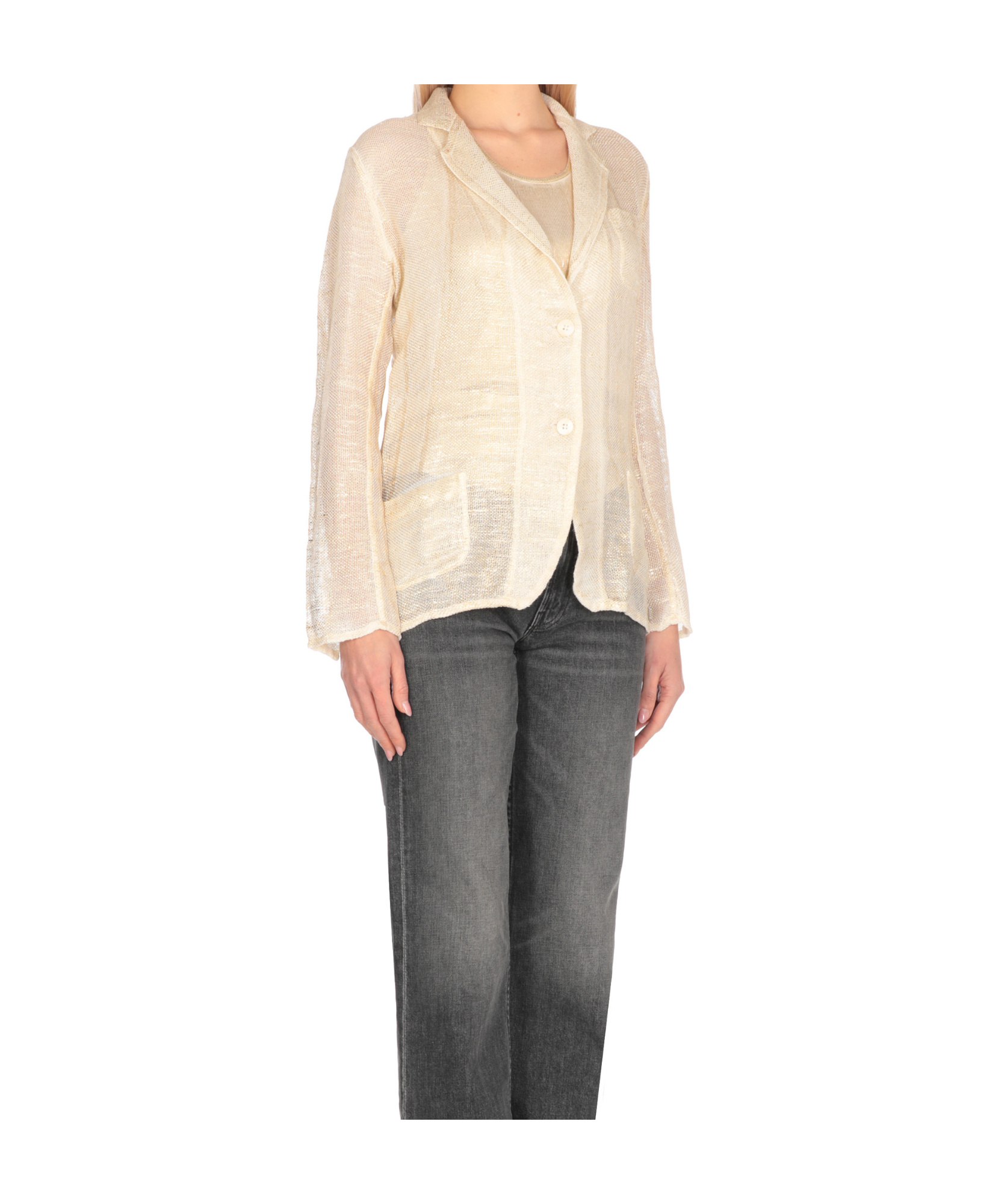 Avant Toi Single-breasted Suit Coat In Nude