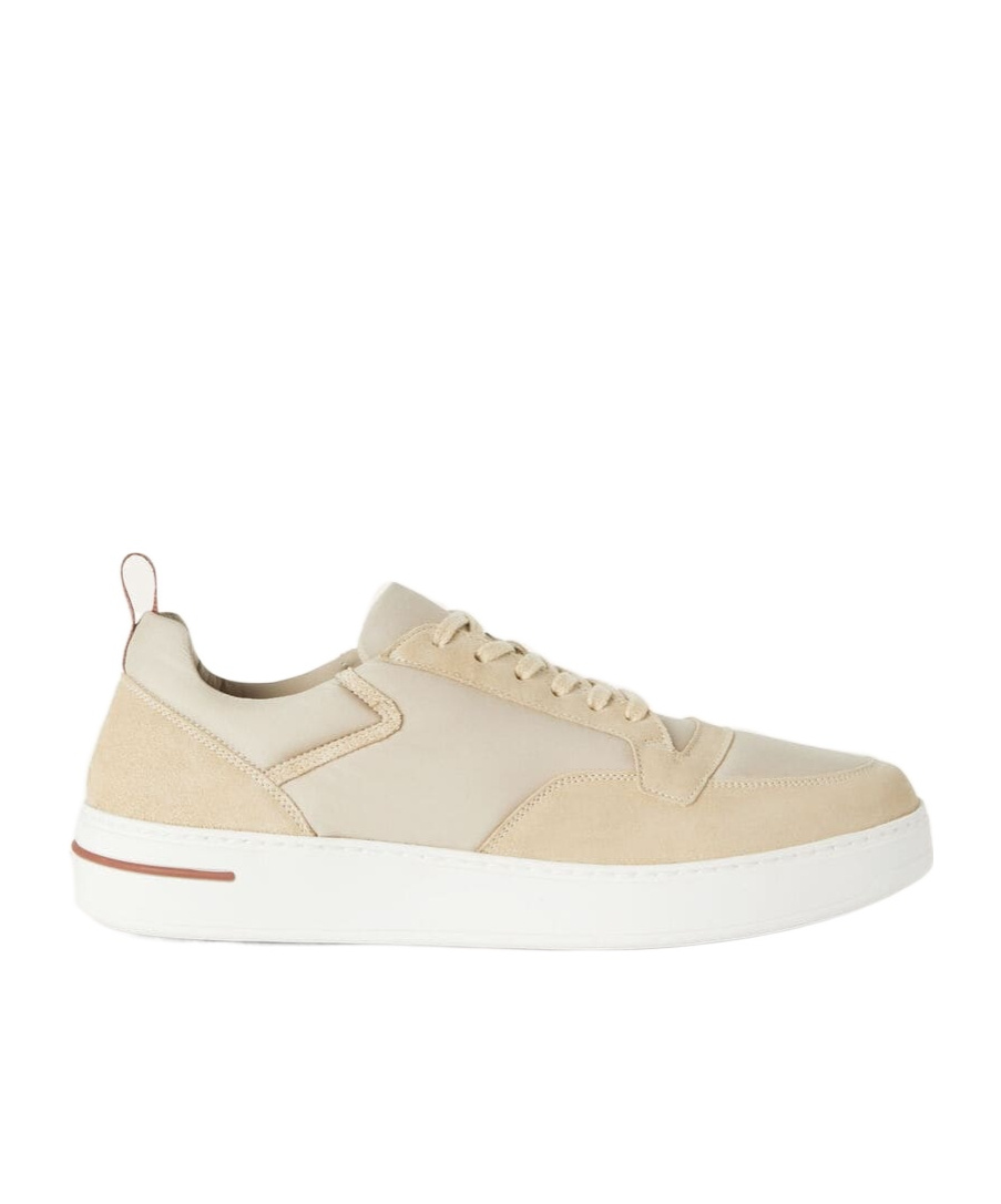 Loro Piana Newport Walk Casual Shoes In Nude