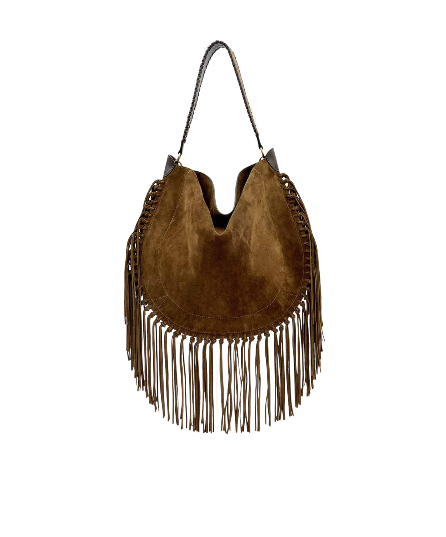 Isabel Marant Oskan Soft Large Suede Shoulder Bag
