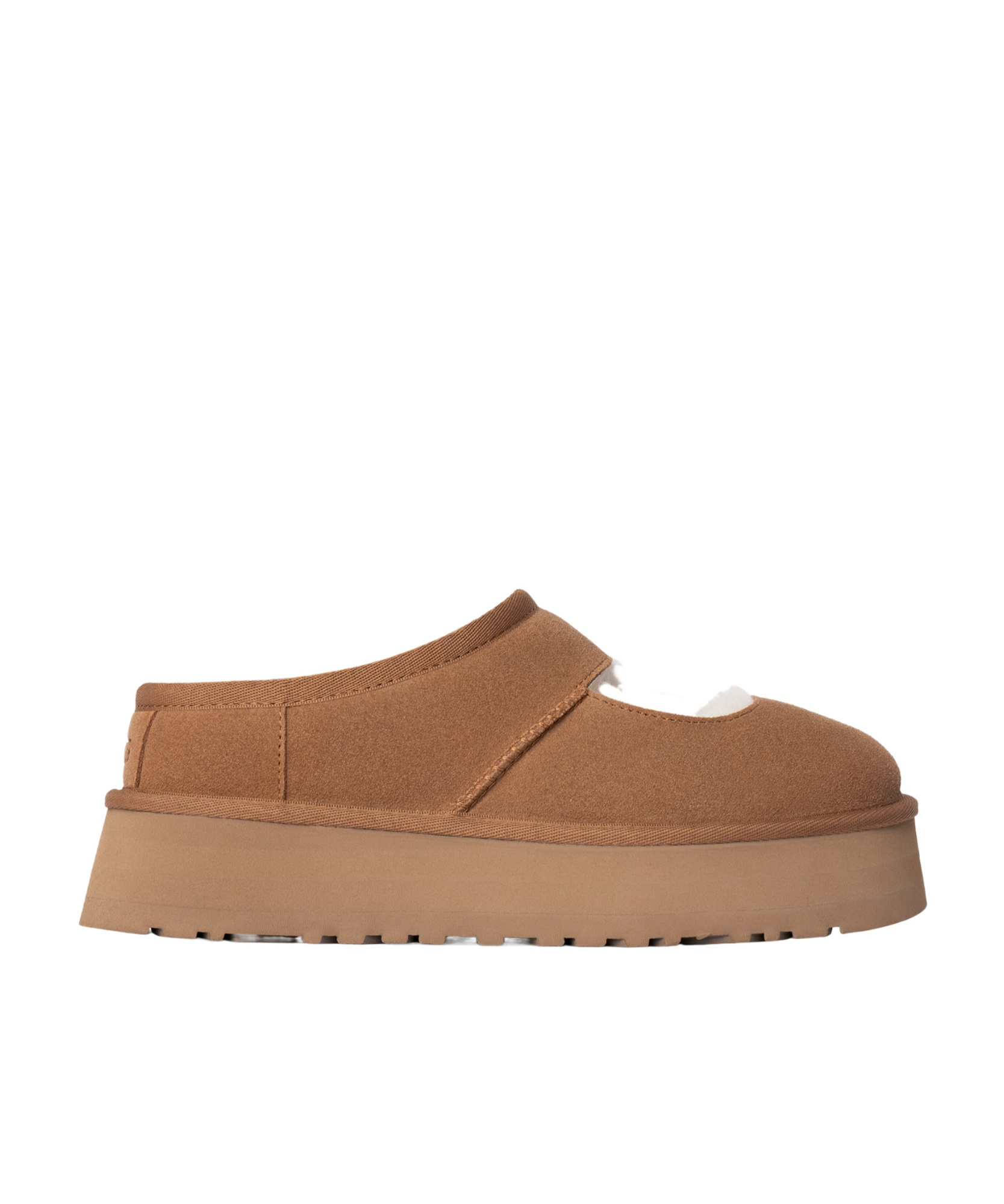 Ugg Bea Mary Jane Sabot In Brown