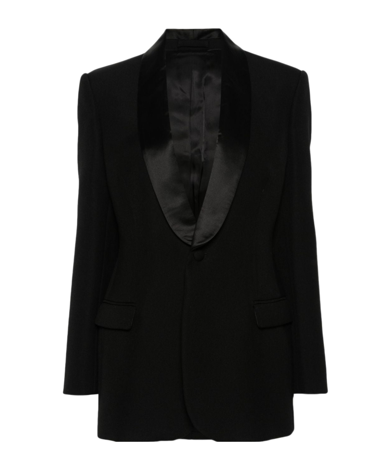 Wardrobe.nyc Black Single-breasted Wool Blazer