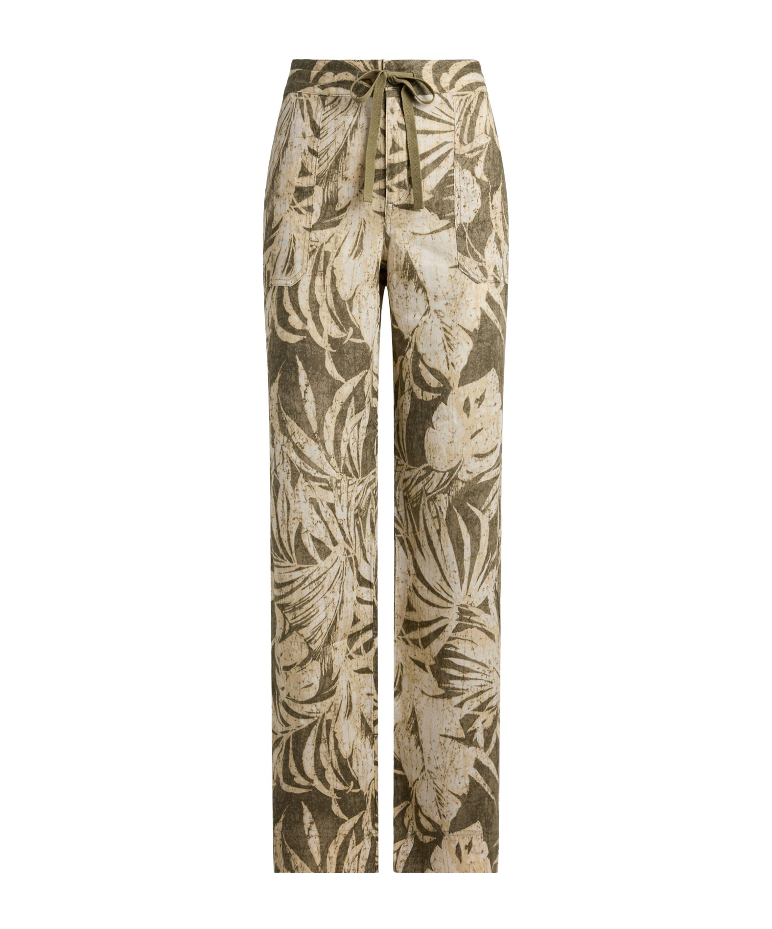 Ralph Lauren Fitted Cargo Pants In Nude