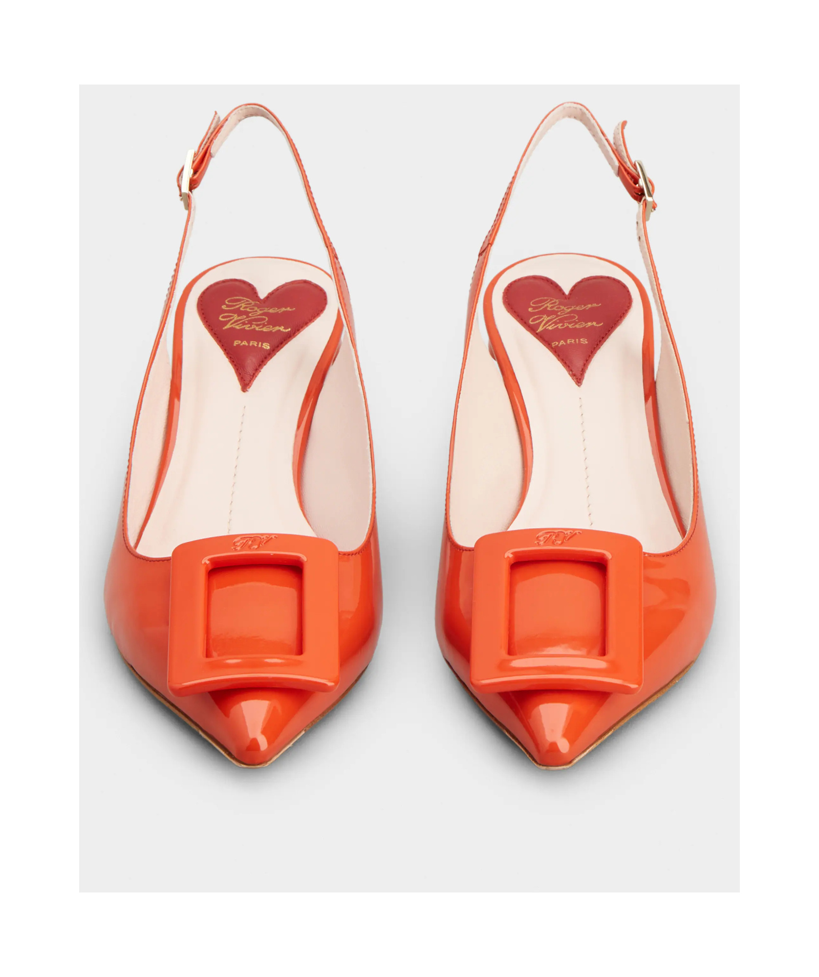 Roger Vivier Woman Pumps Red Size 8 Calfskin In Red