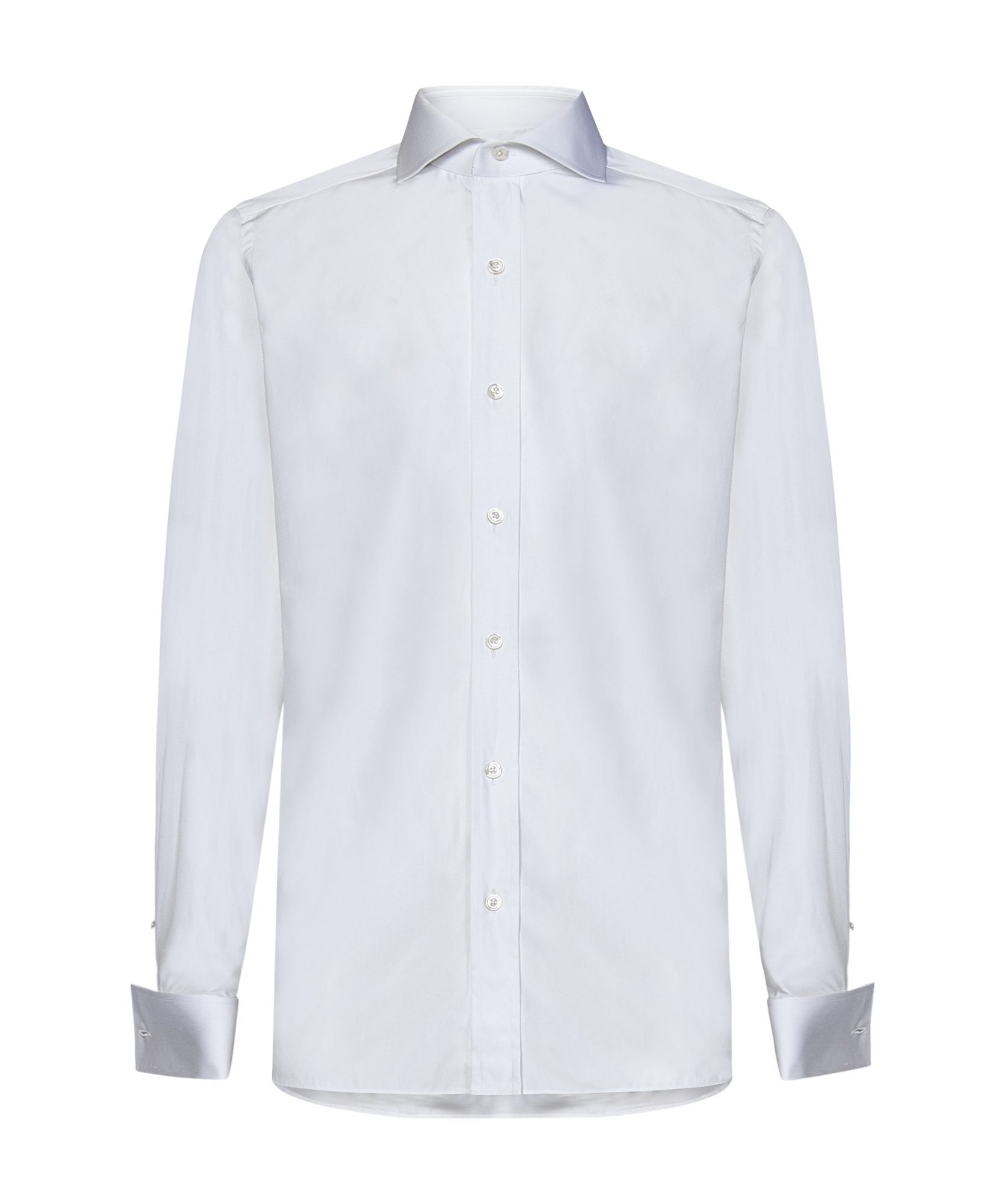 Tom Ford Long-sleeved Buttoned Shirt In White