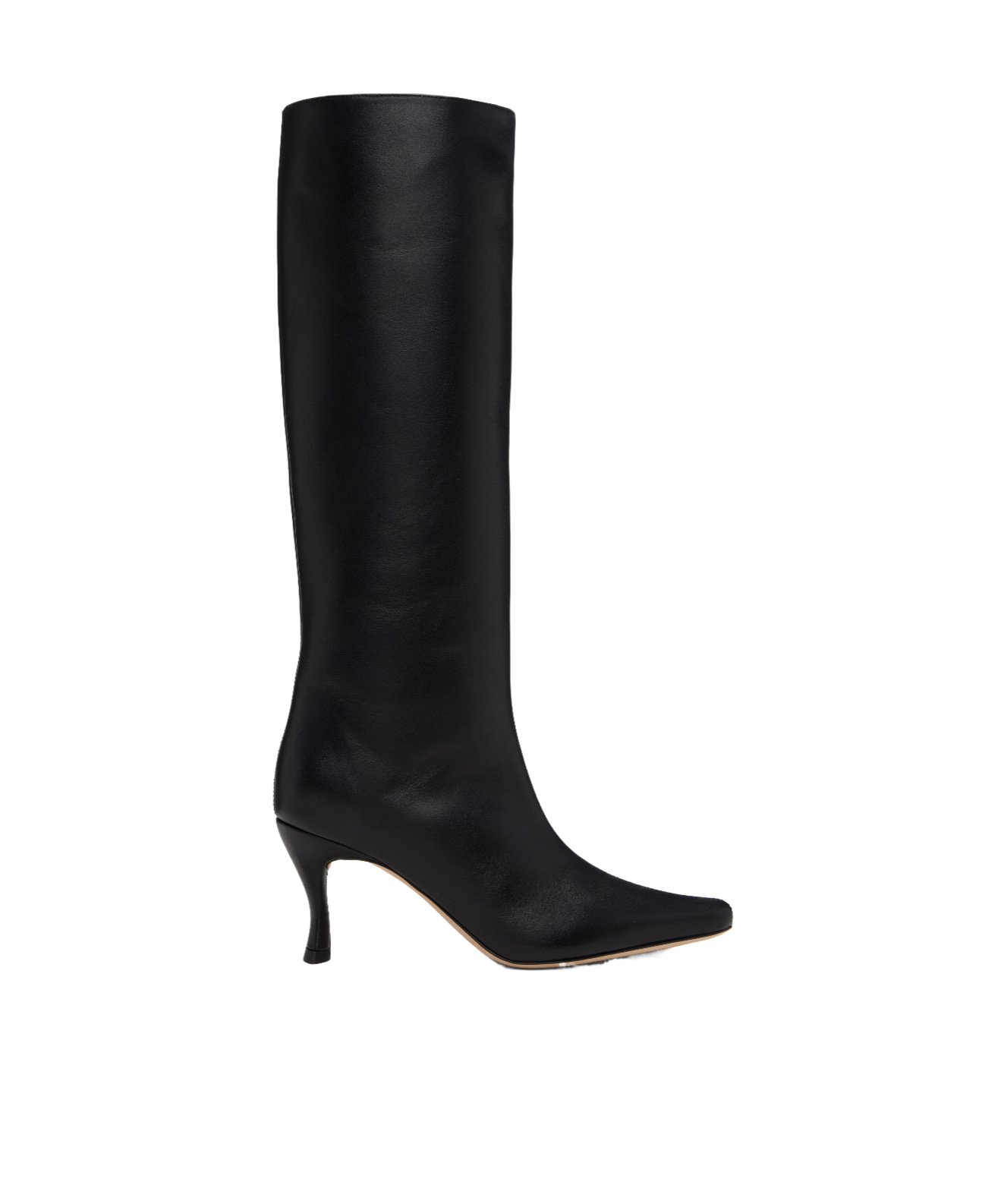 By Far Black Stevie 42 Knee-high Tall Boots In Black
