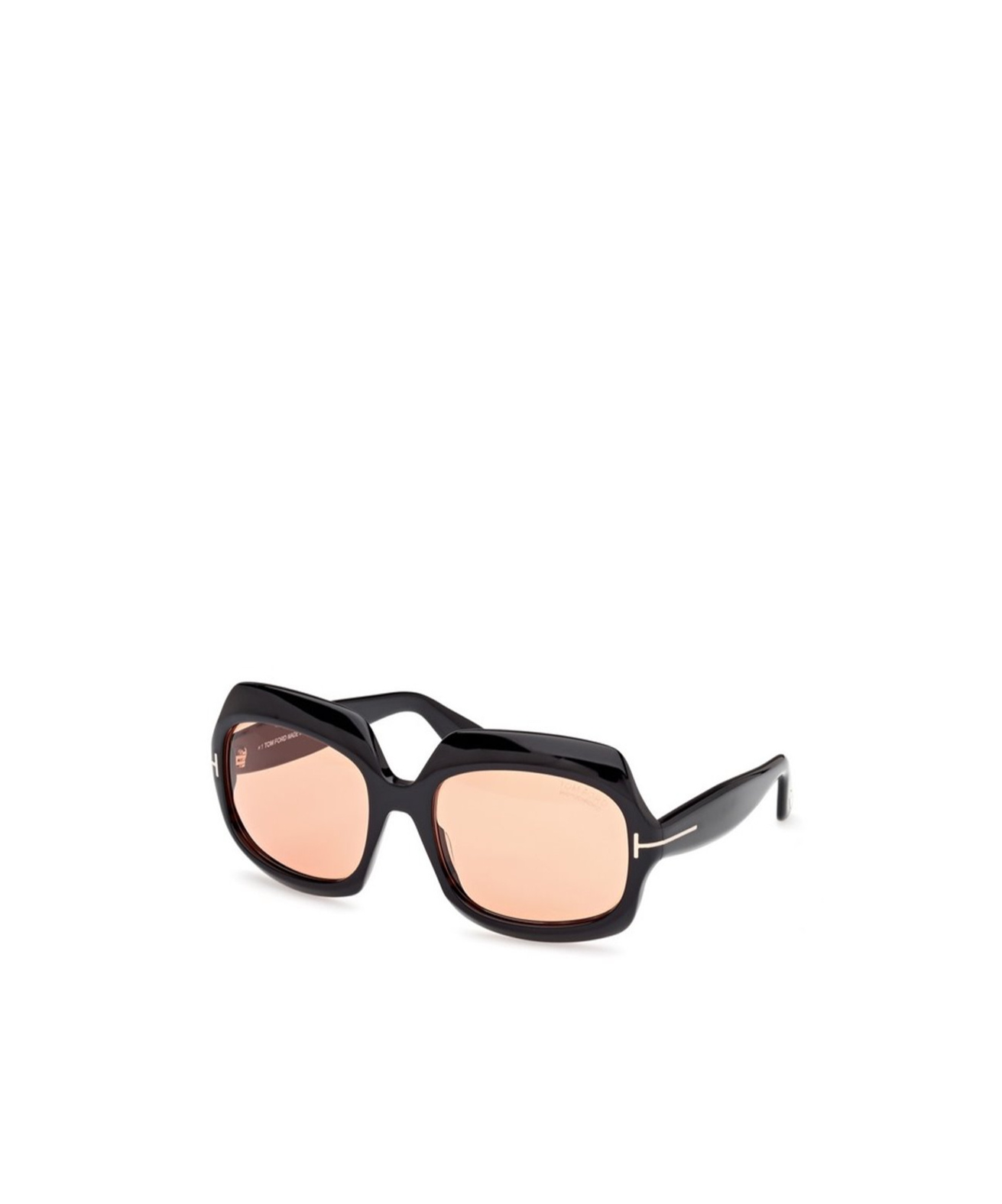 Tom Ford Ren Acetate Square Sunglasses In Nude