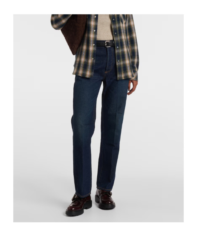 Citizen Of Humanity Baretta High-rise Straight Jeans In Black