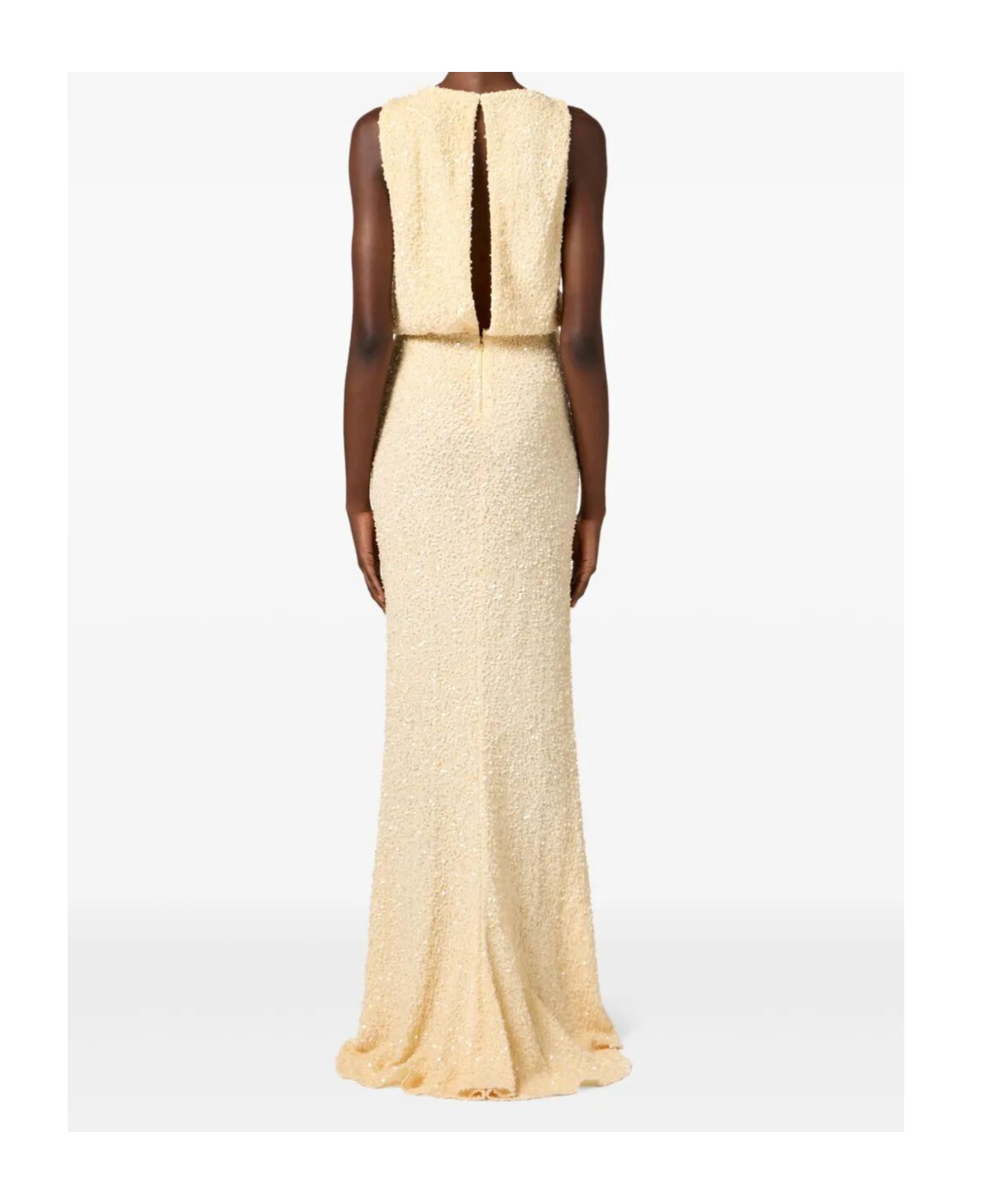 Elisabetta Franchi Dress In Nude