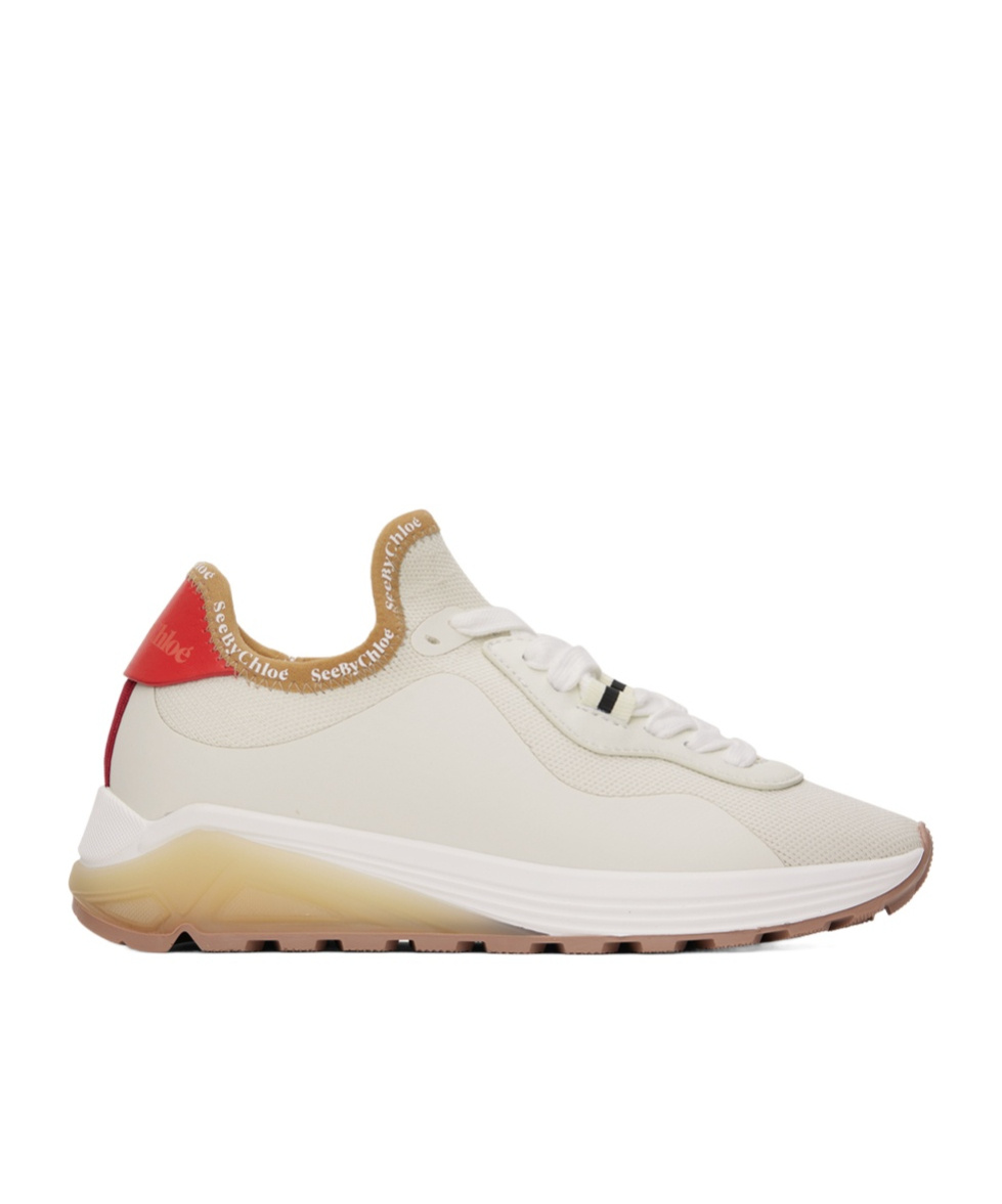 See By Chloé Tie Professional Sports Shoes In White