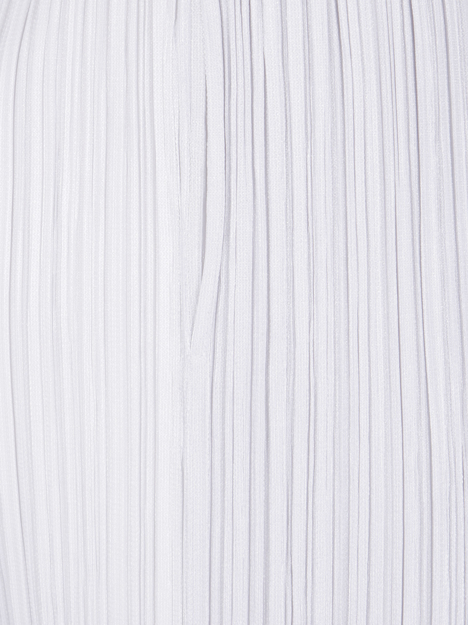 Issey Miyake Elastic Waist Casual Pants In Gray
