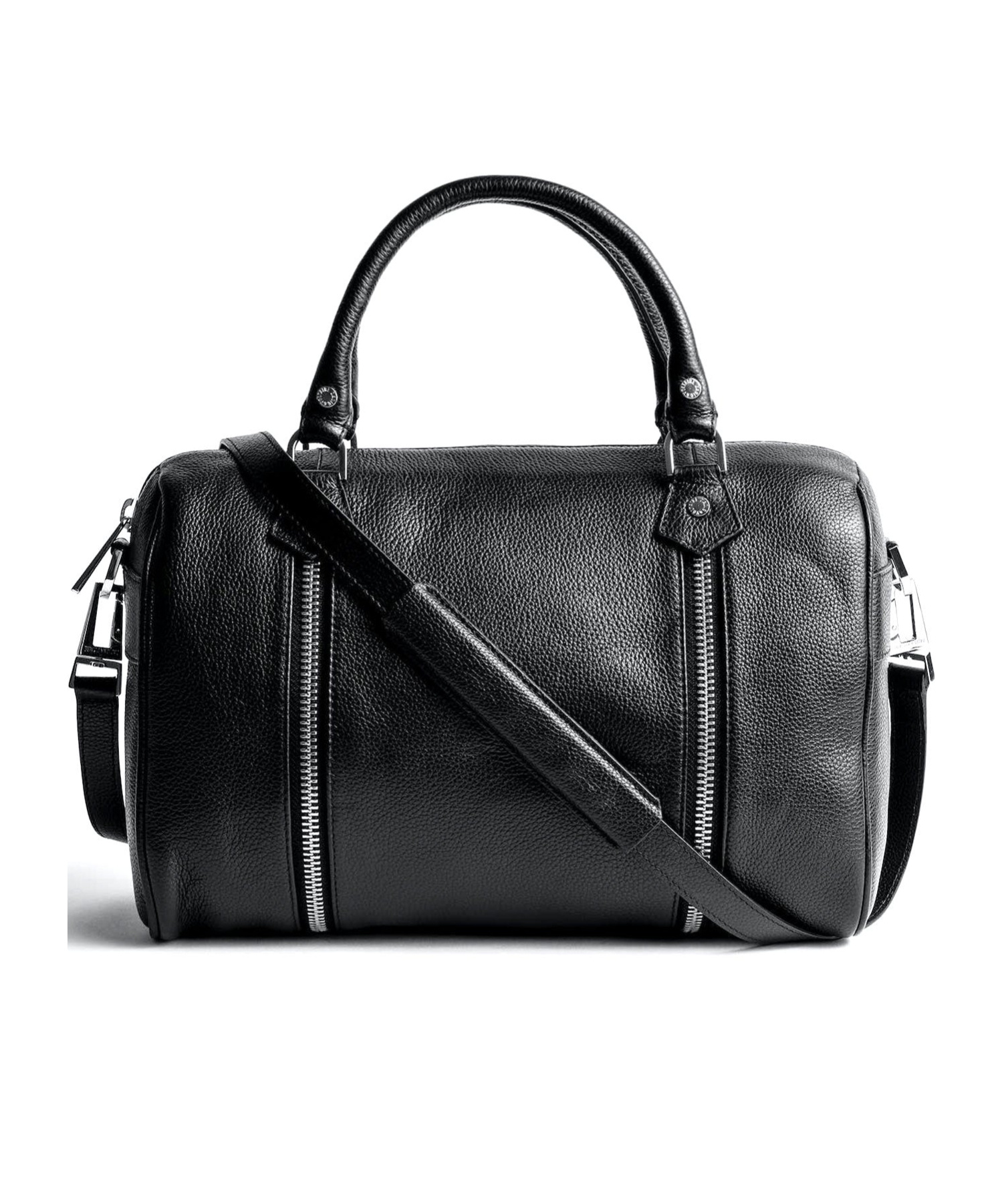 Zadig & Voltaire Medium Sunny Shoulder Bag In Black