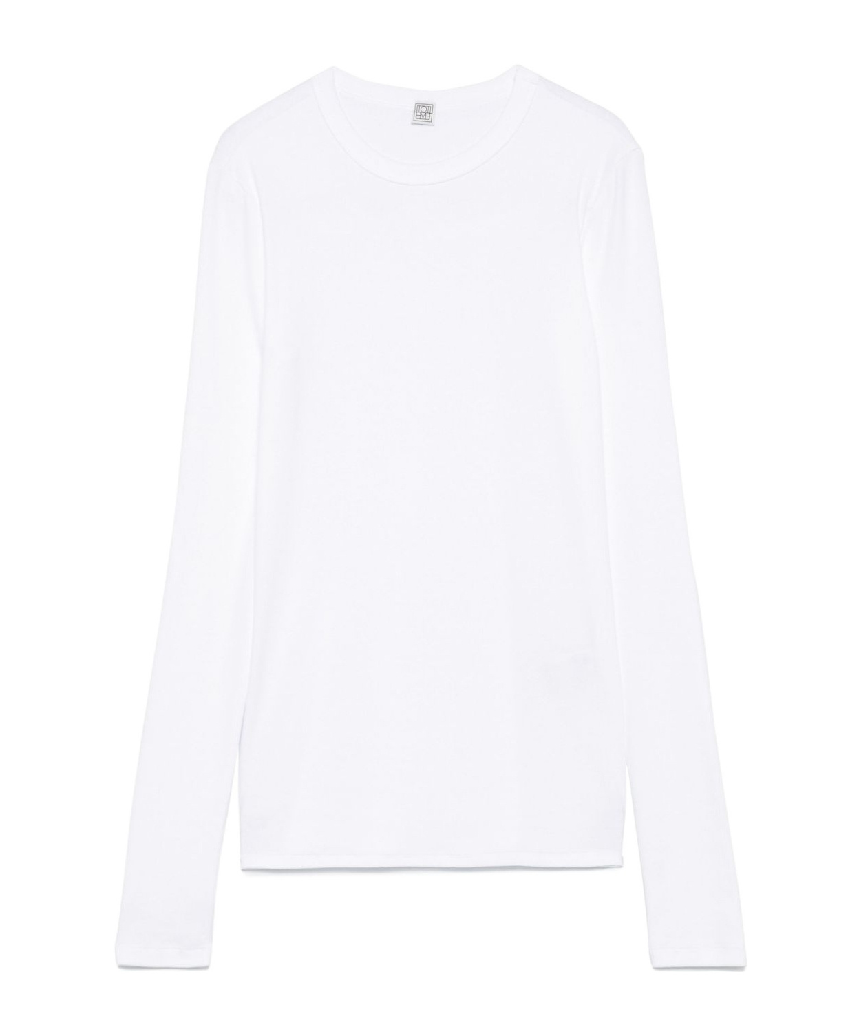 Totême Long-sleeved T-shirt In White