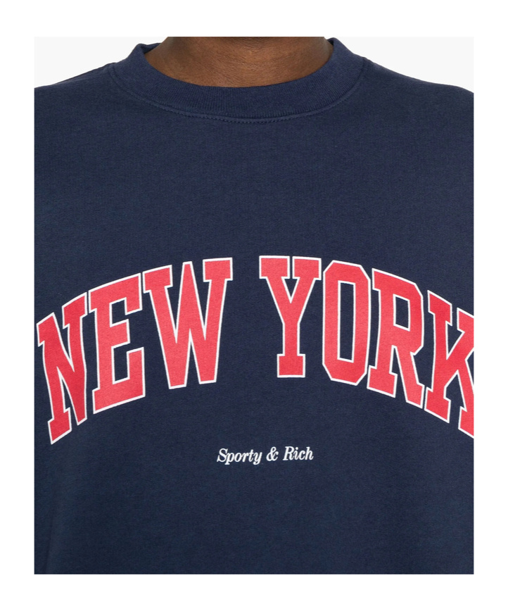 Sporty And Rich Sporty & Rich New York Ivy Sweatshirt In Blue