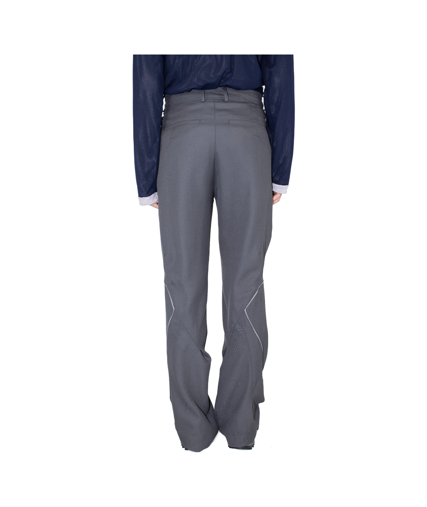 Kiko Kostadinov Men Ohne K-dart Trouser In Gray