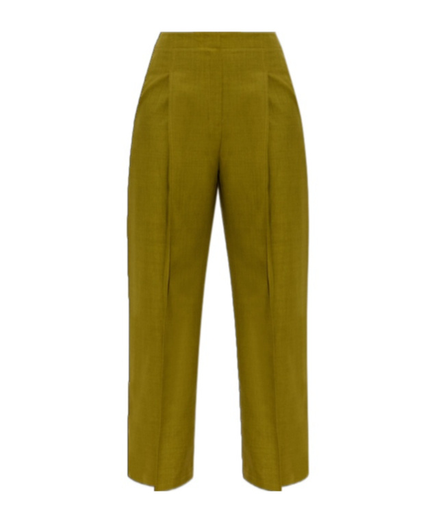 Theory Deep Plt Pant.city T Clothing In Green