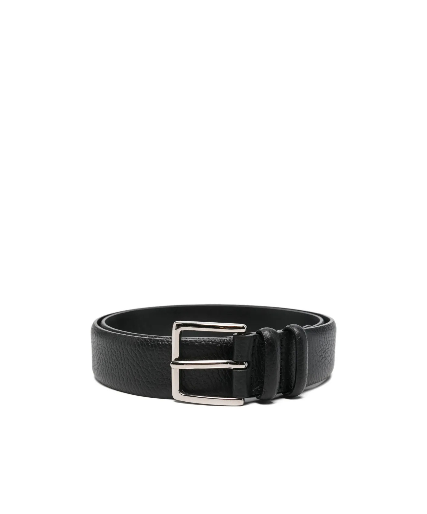 Orciani Adjustable Waist Belt In Black