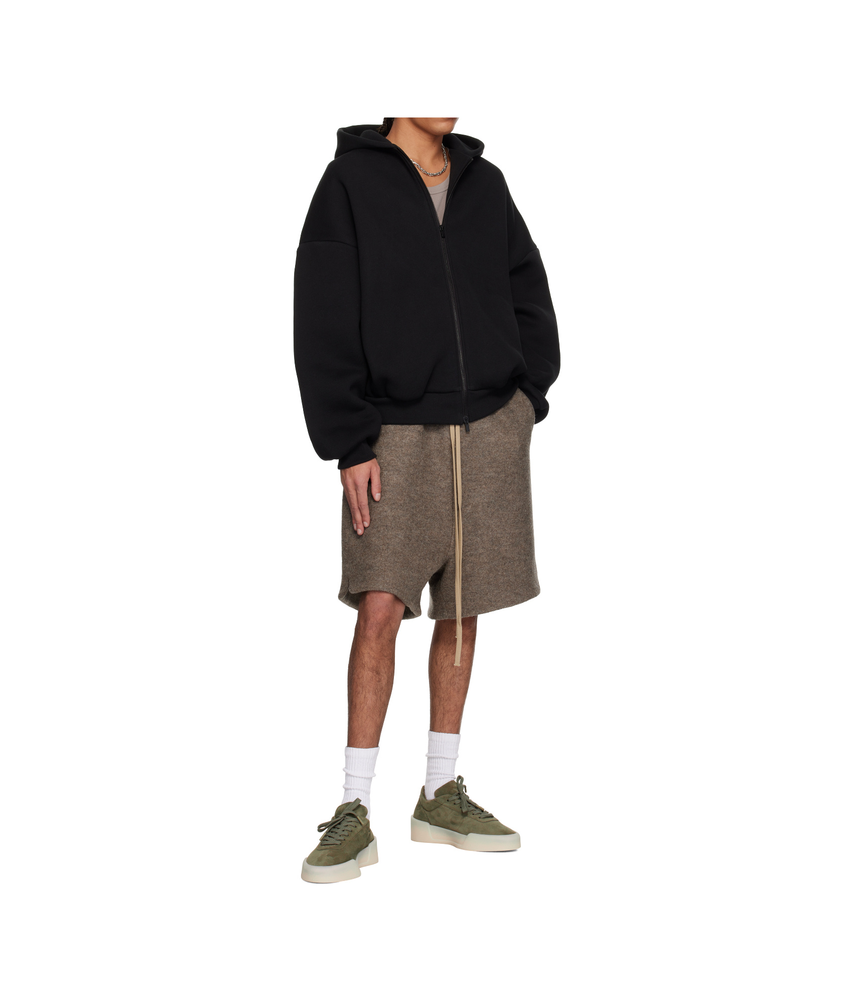 Fear Of God Aerobic Low Sneakers In Green