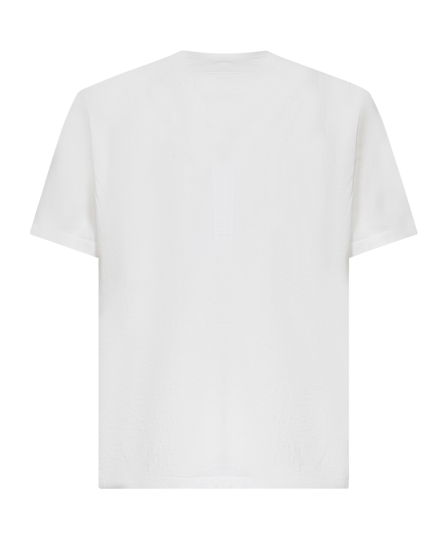 Mm6 Maison Margiela Cotton T-shirt With Number Graphics In White