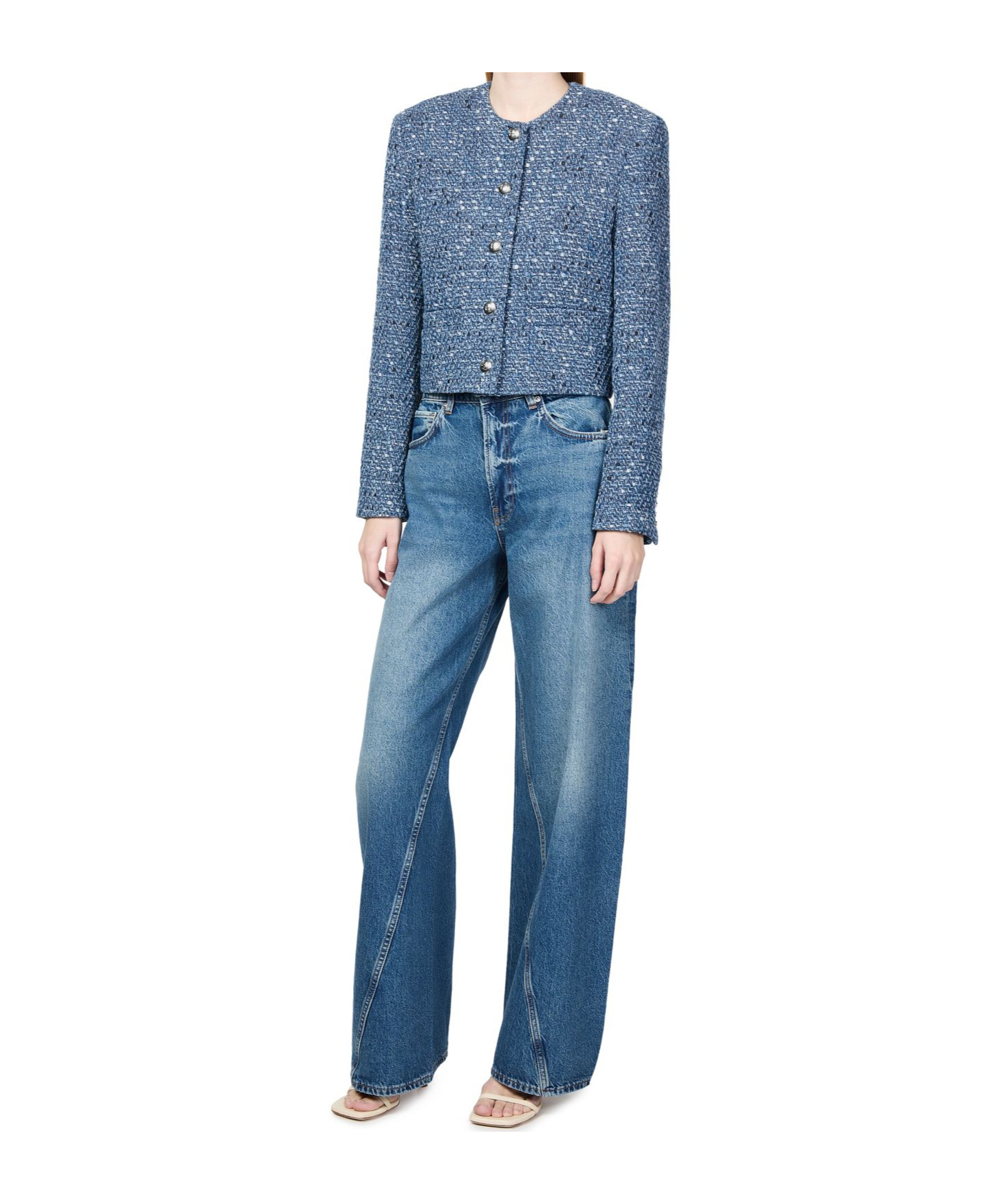 ANINE BING LONG SLEEVE CASUAL JACKET