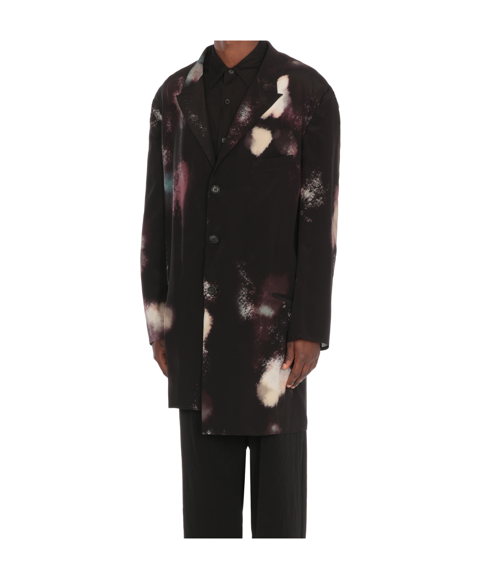 Yohji Yamamoto Jacke Mit Print