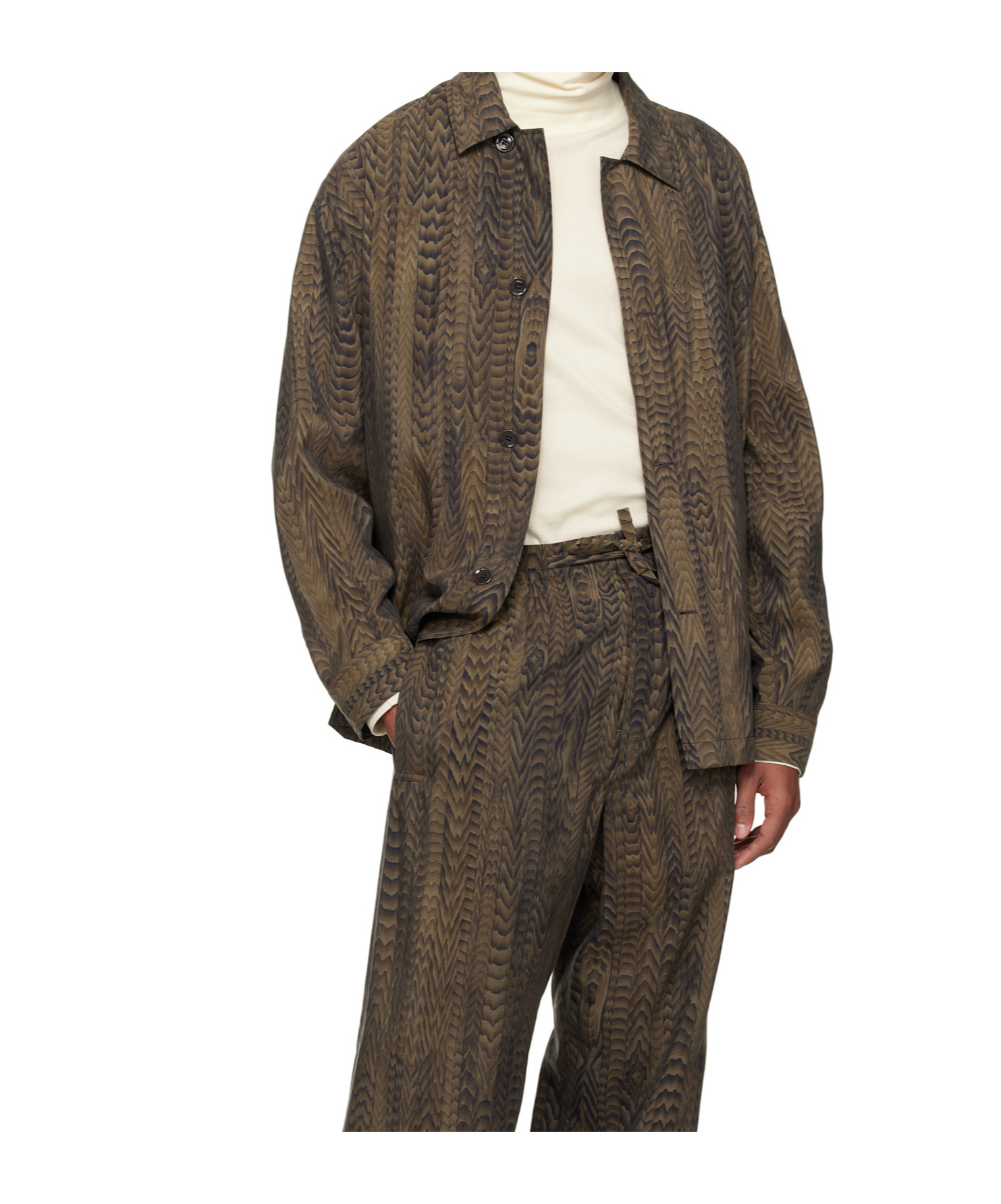 Lemaire Shirt Pajamas In Brown