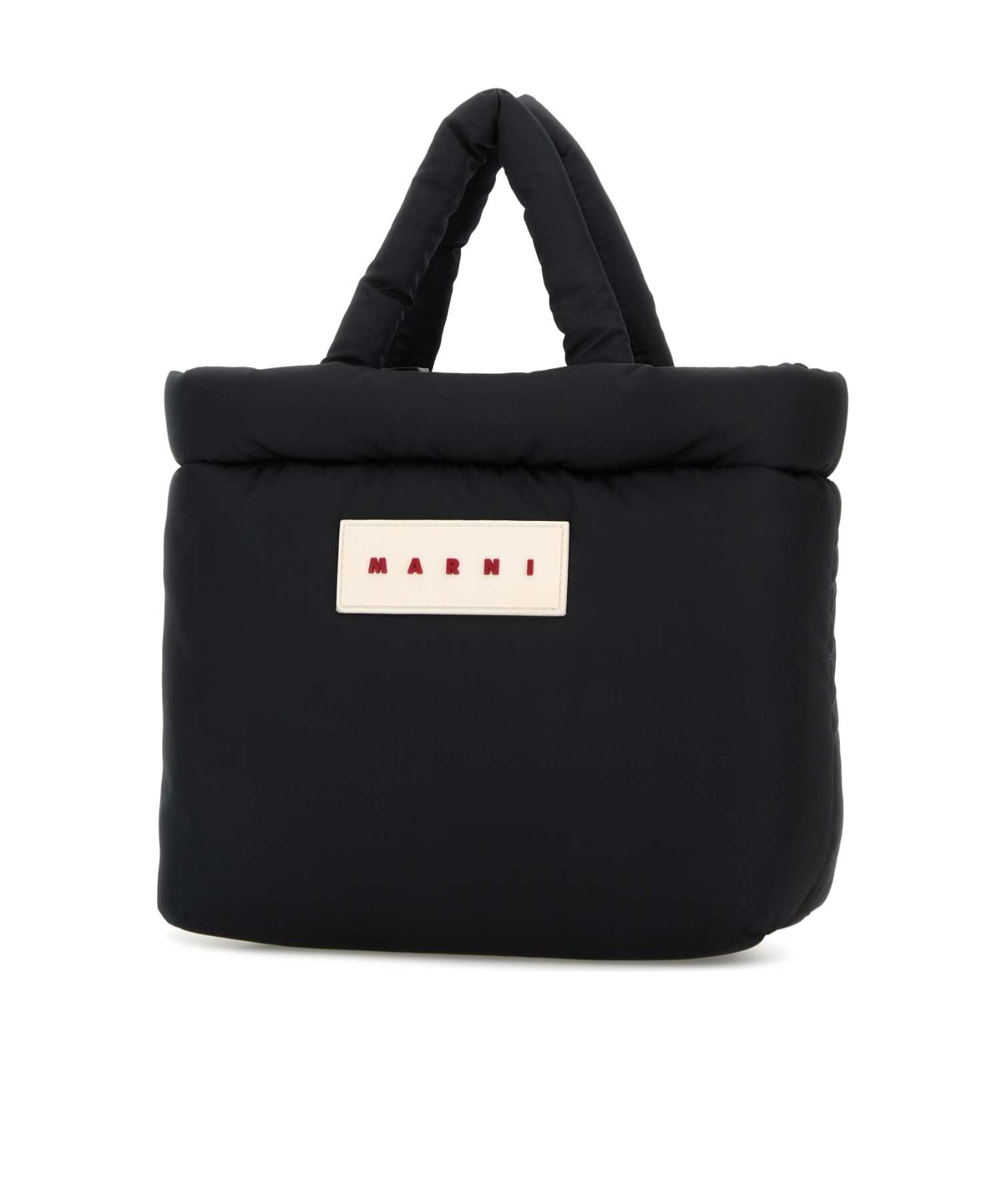 Marni Borsa A Mano In Tessuto Nero  Donna In Black