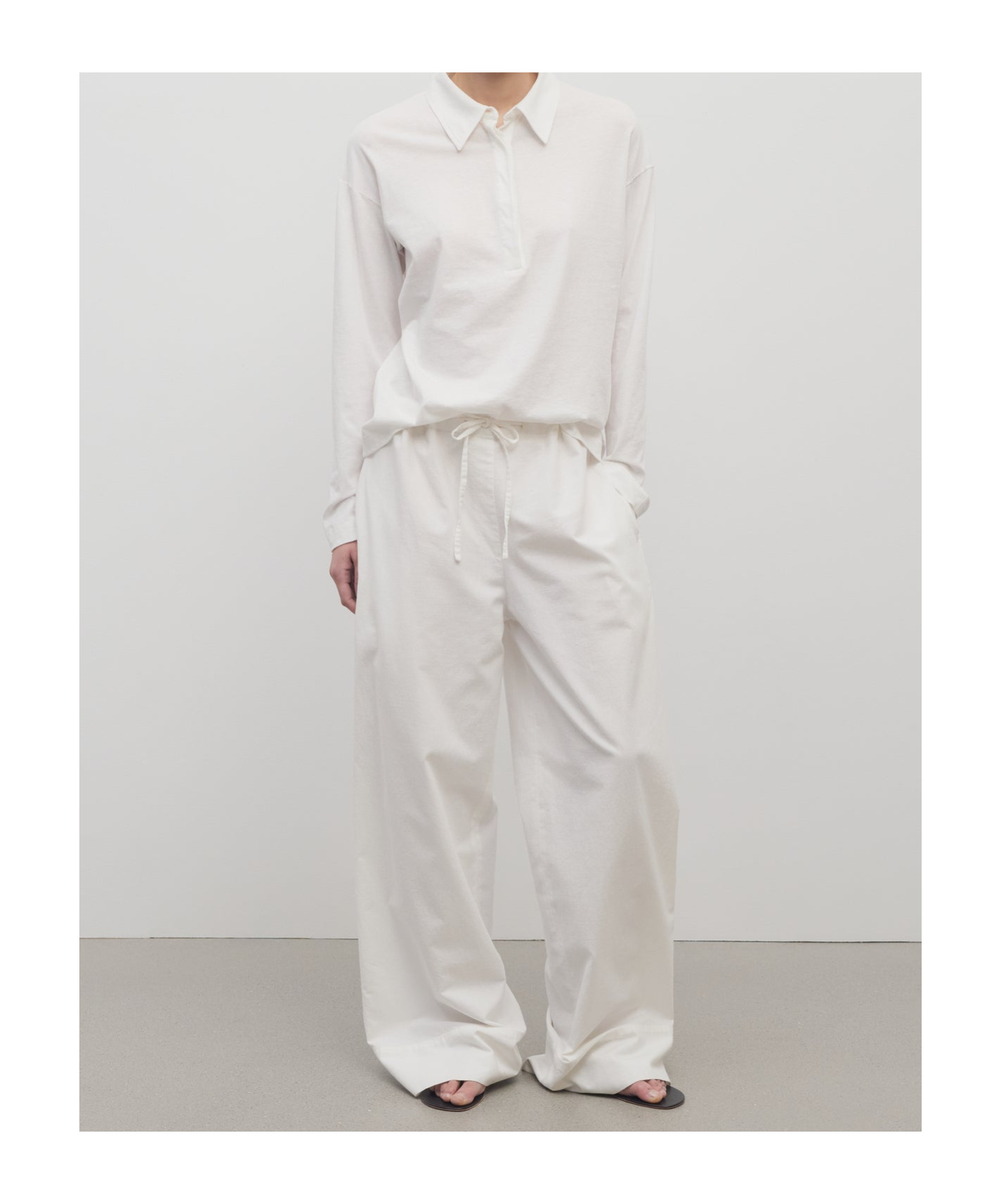 The Row Enea Pant In Cotton