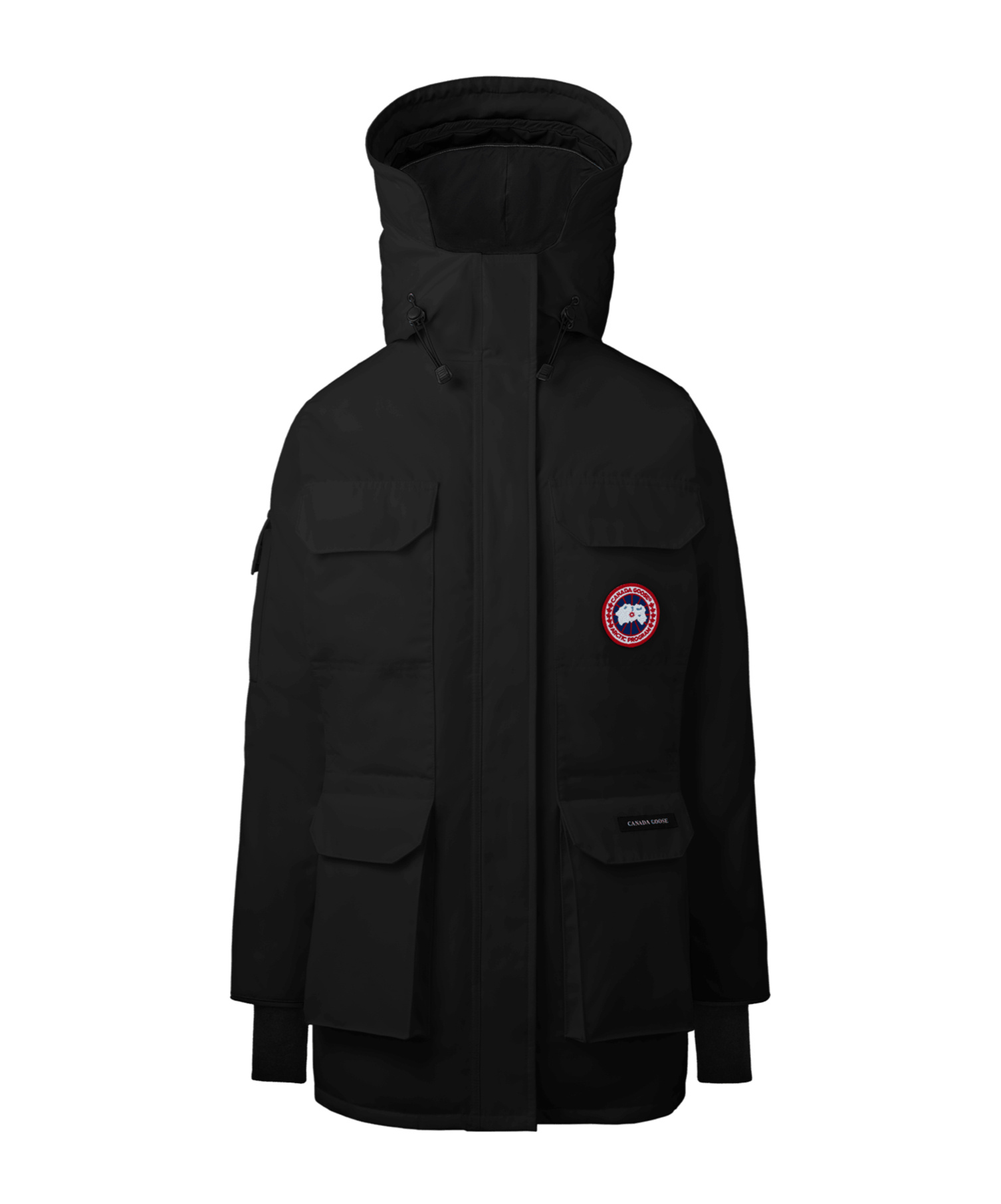 Canada Goose Expedition Parker Down Jacket In Black