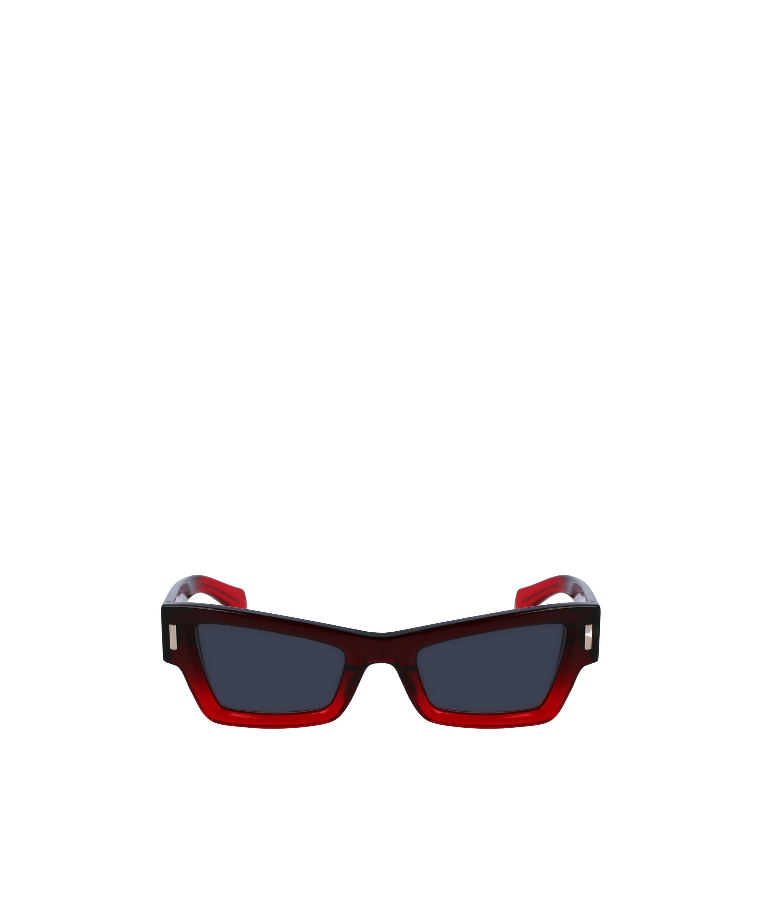 Ferragamo Rivets Acetate Cat-eye Sunglasses In Brown