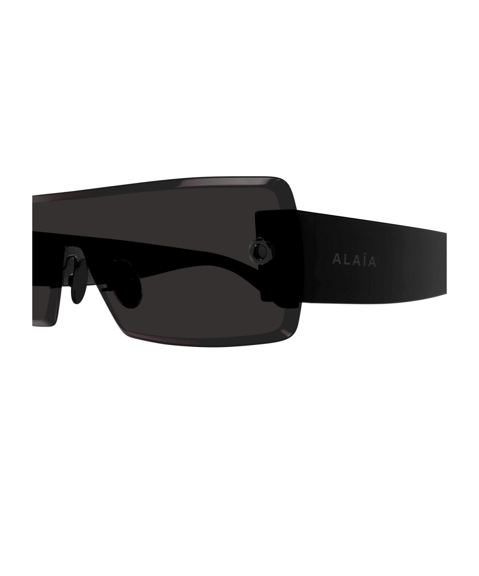 Shop Alaïa Azzedine Sunglasses In Black