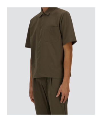 Shop Herno Seer-crease Shirt In Brown
