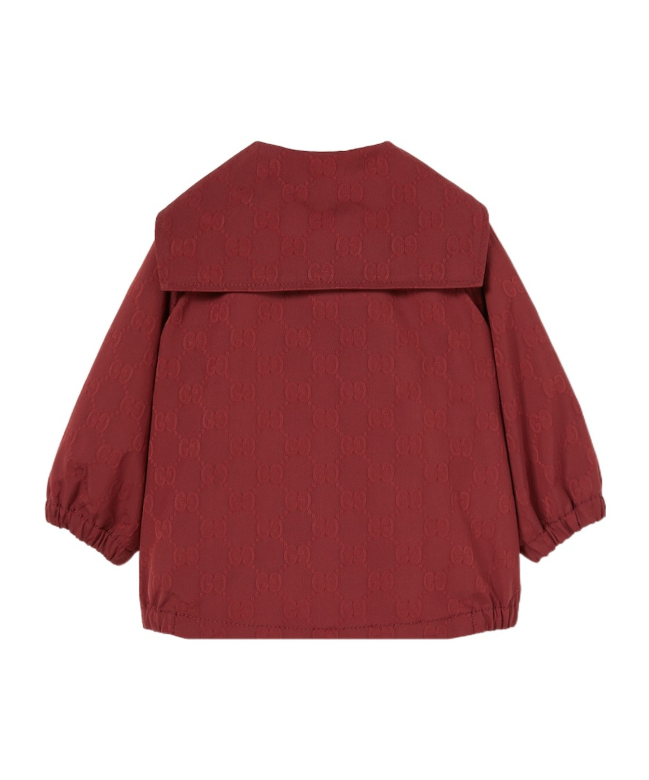 Gucci Red Jacket Still In Nylon Twill In Red