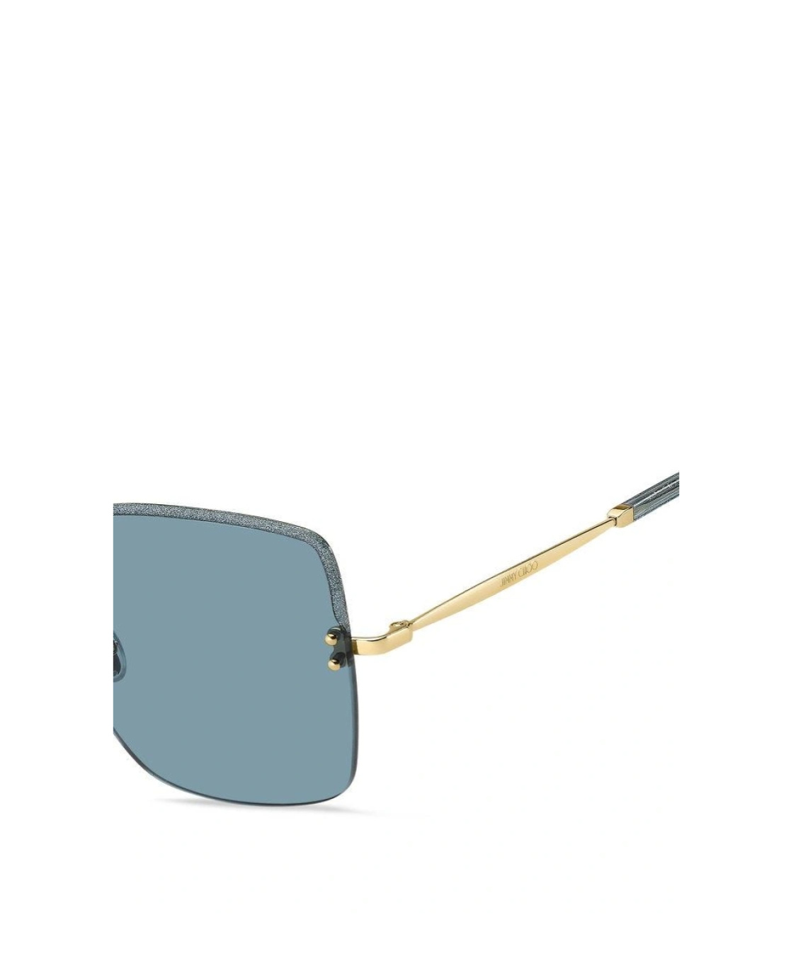 Jimmy Choo Tavis Oversize-frame Sunglasses In Blue