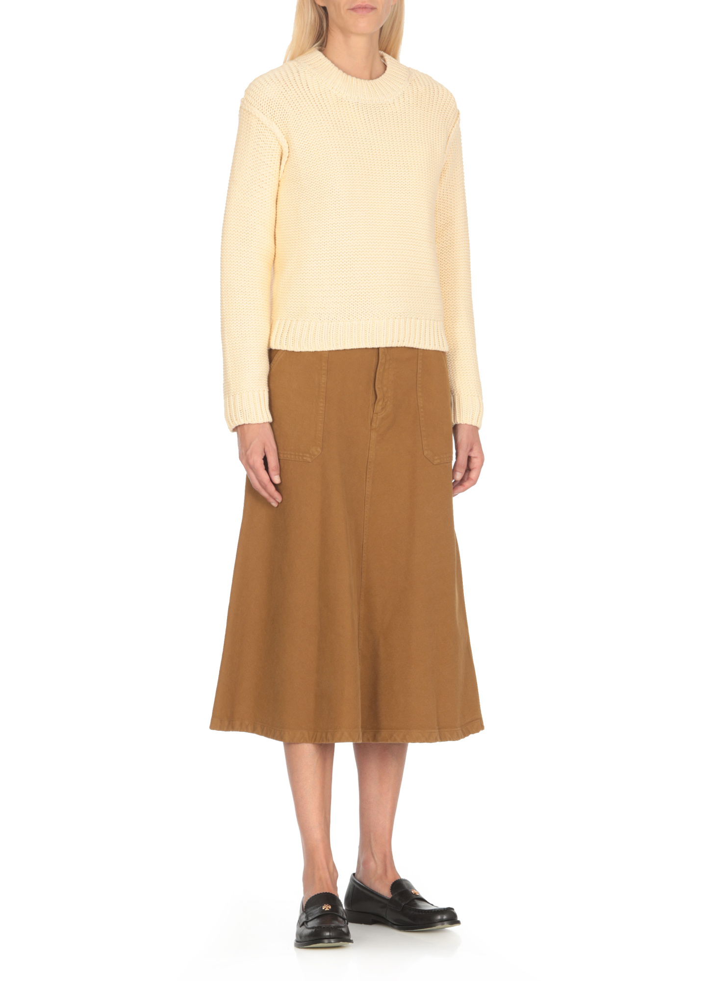 Apc A.p.c. Women Cotton-blend Sweater In Neutral