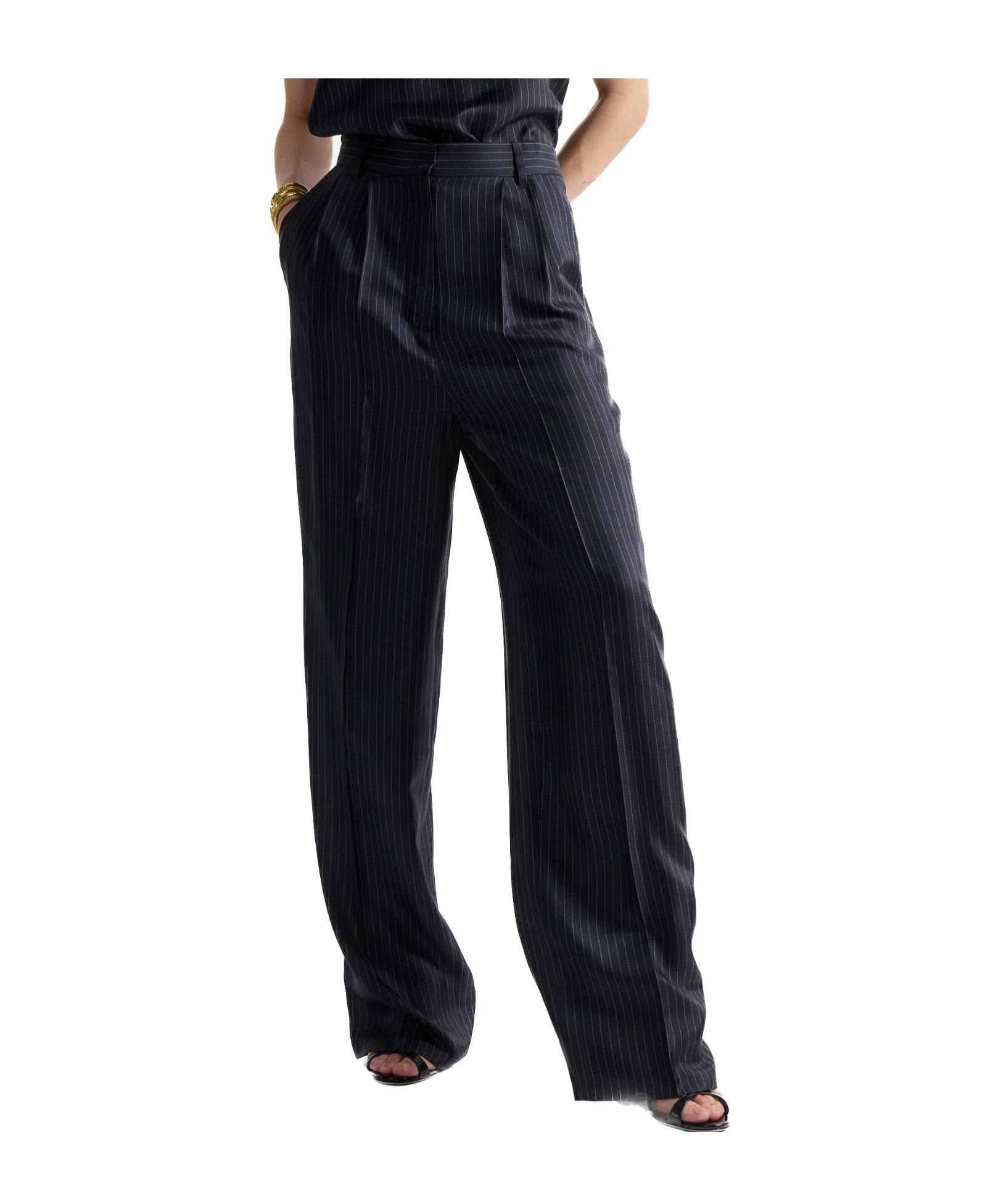 Barbara Bui High Waist Pleated Trousers