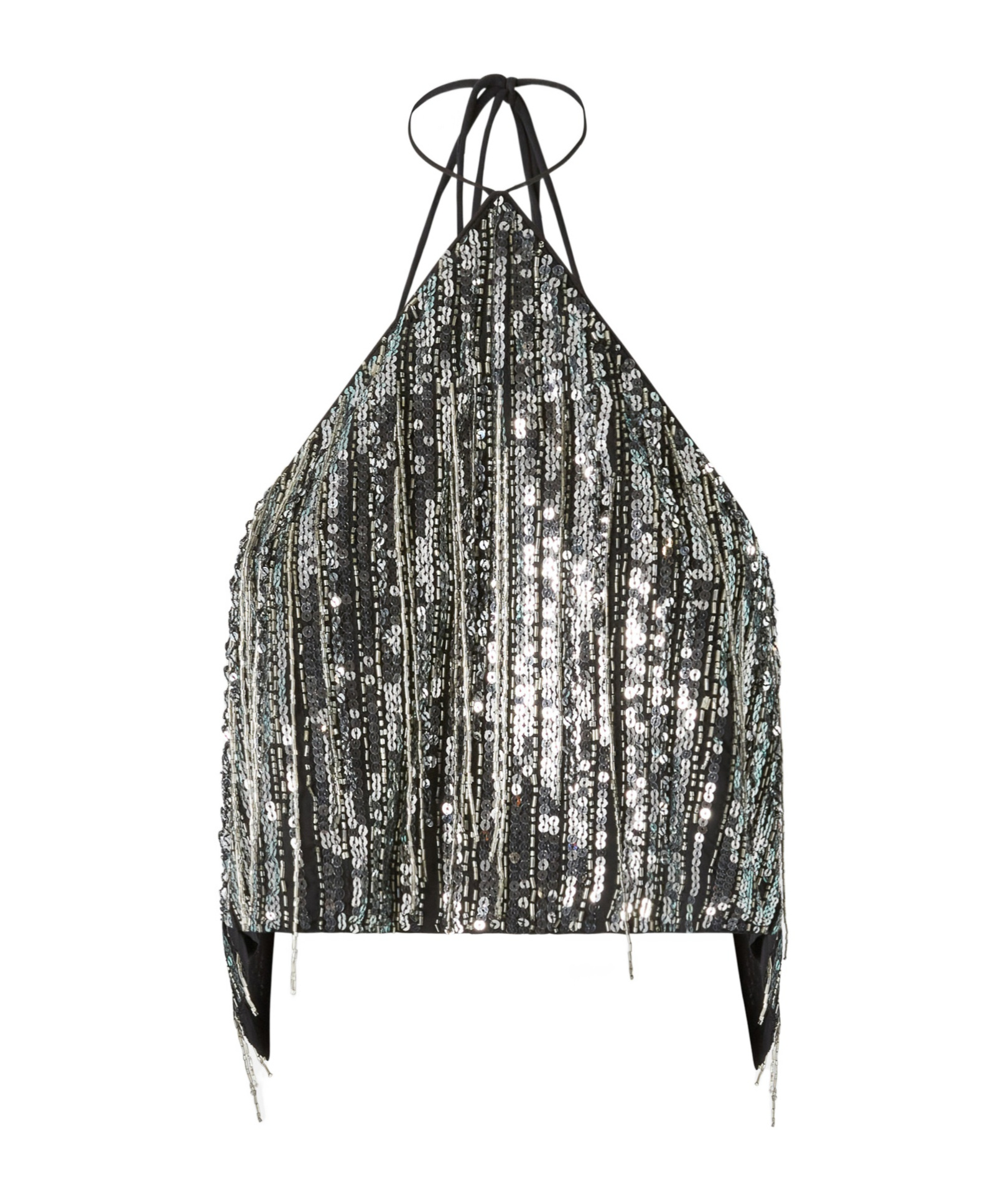 Pinko Sequin Sling In Black