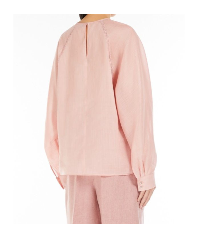 Max Mara Ramie Gauze Blouse
