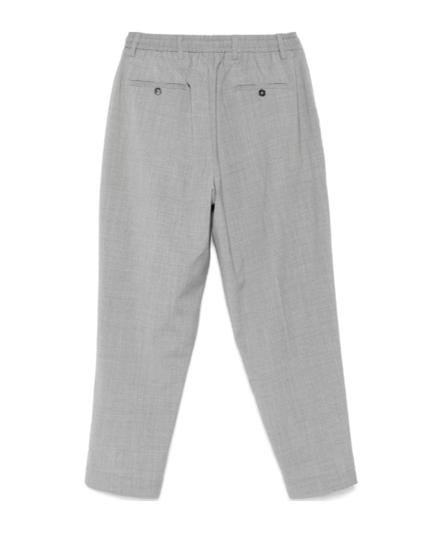 The Editor Mélange-effect Trousers