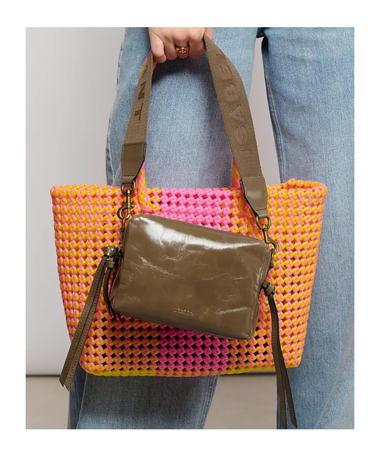 Isabel Marant Zip-open Shoulder Bag In Brown