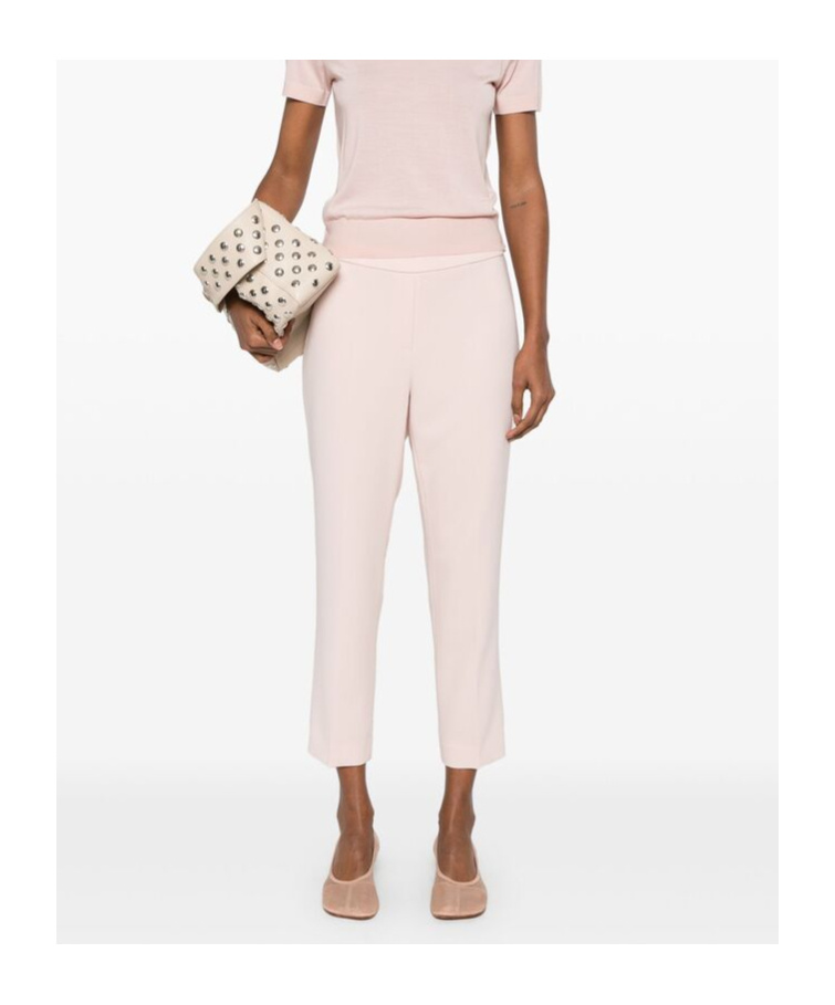 Theory Treeca Trousers In Pink