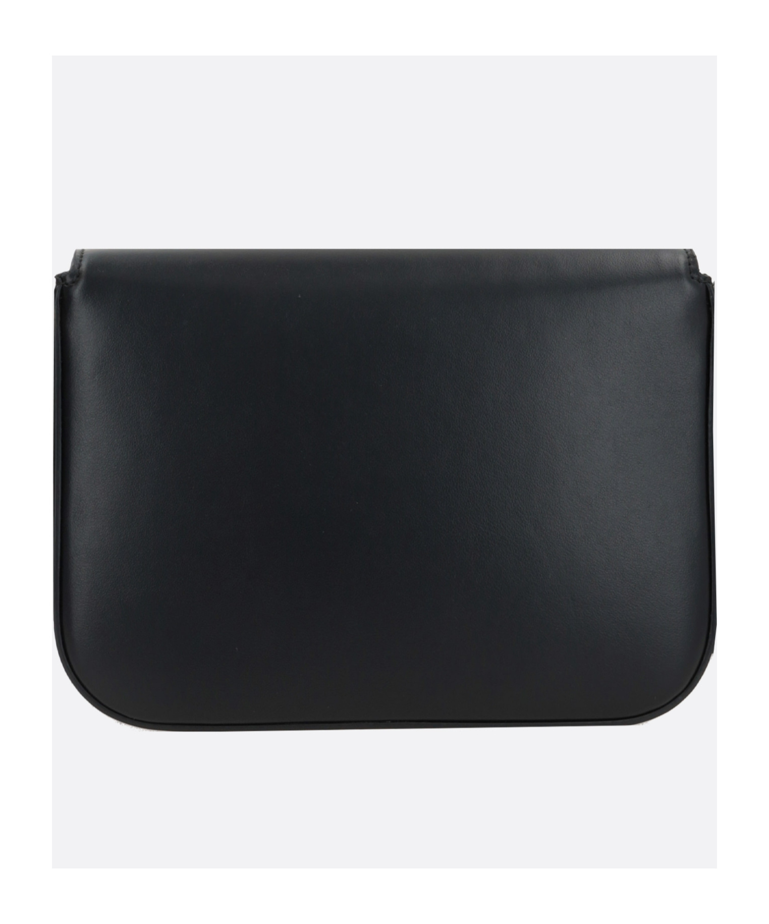 Prada Black Leather Crossbody Bag In Black