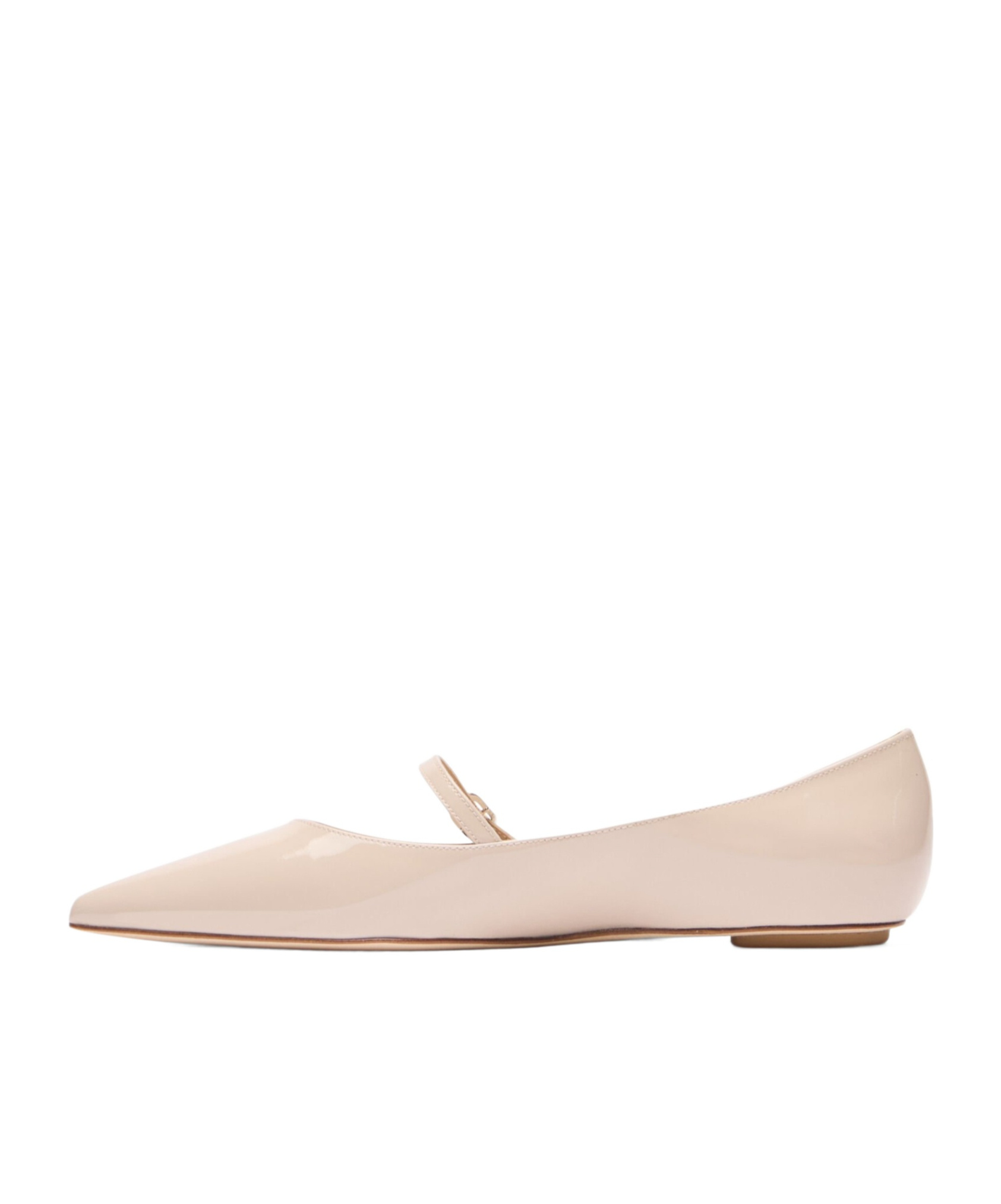 Stuart Weitzman Emilia Ballet Flats In Nude