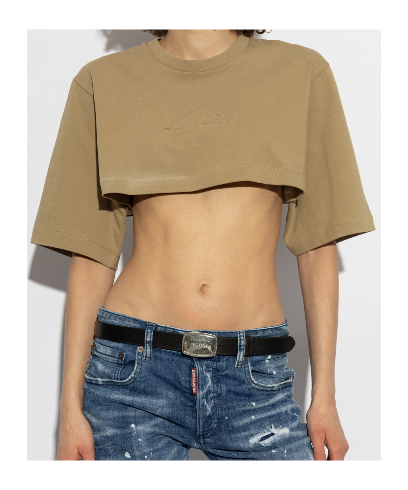 Dsquared2 Short T-shirt In Green