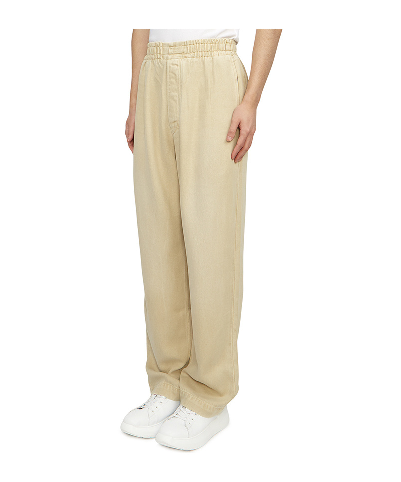 Isabel Marant Elastic Waist Casual Pants In Nude