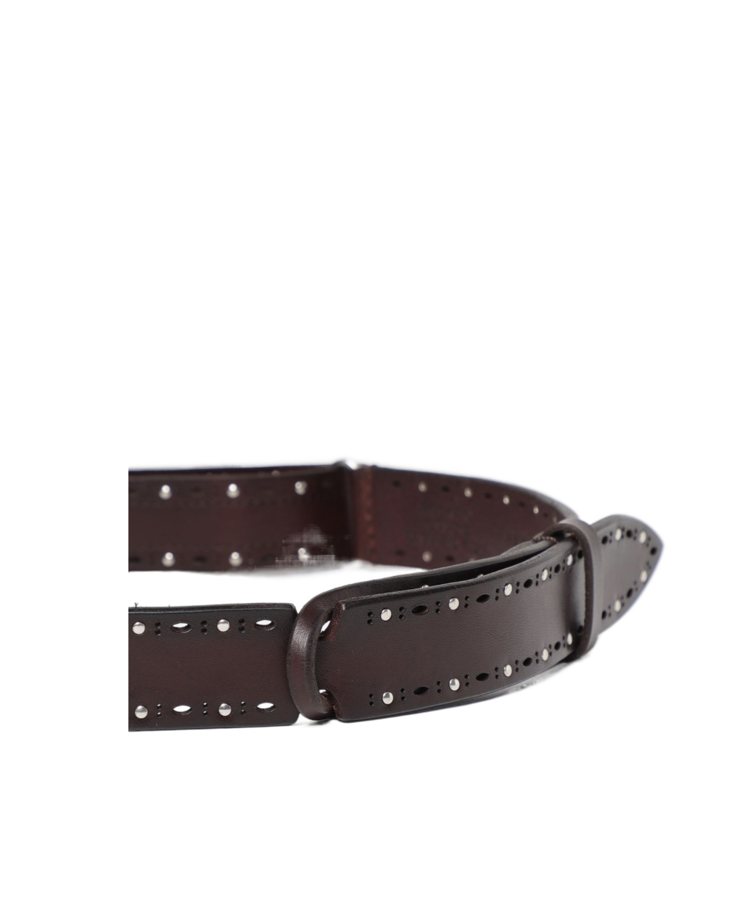 Orciani Rivet Belt In Black