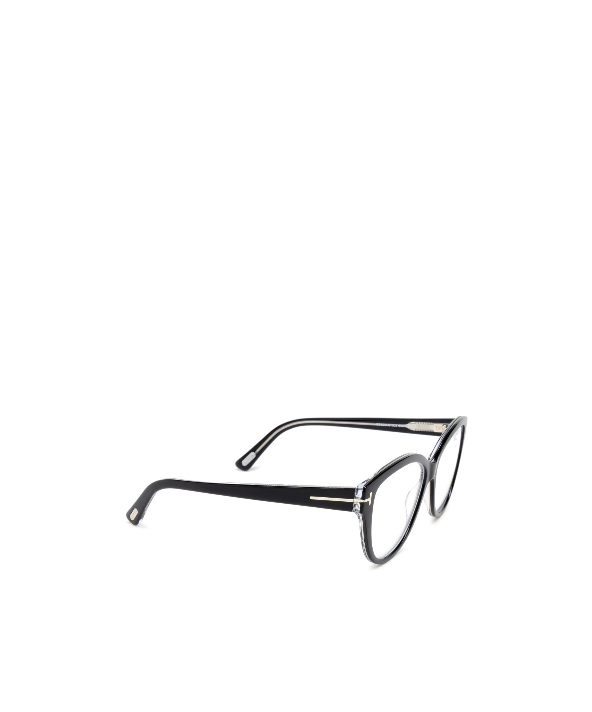 Tom Ford Eyewear Cat-eye Frame Glasses In Black